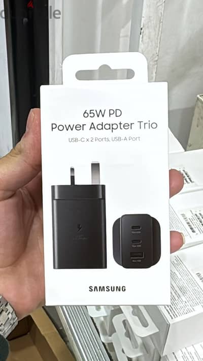 Samsung 65w pd power adapter trio 3 pin