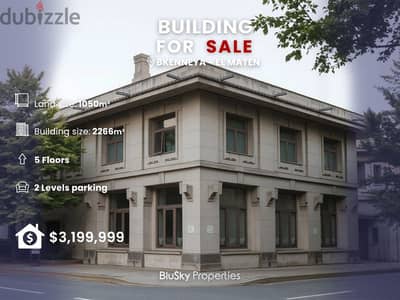 Building For SALE In Bkennaya بناء للبيع  #JK