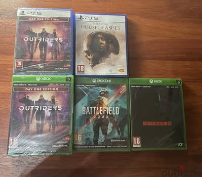 PlayStation 5 and Xbox Brand New Games Sealed