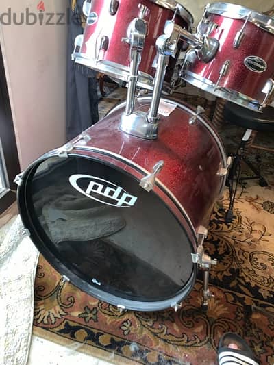 pdp drum set used for a while