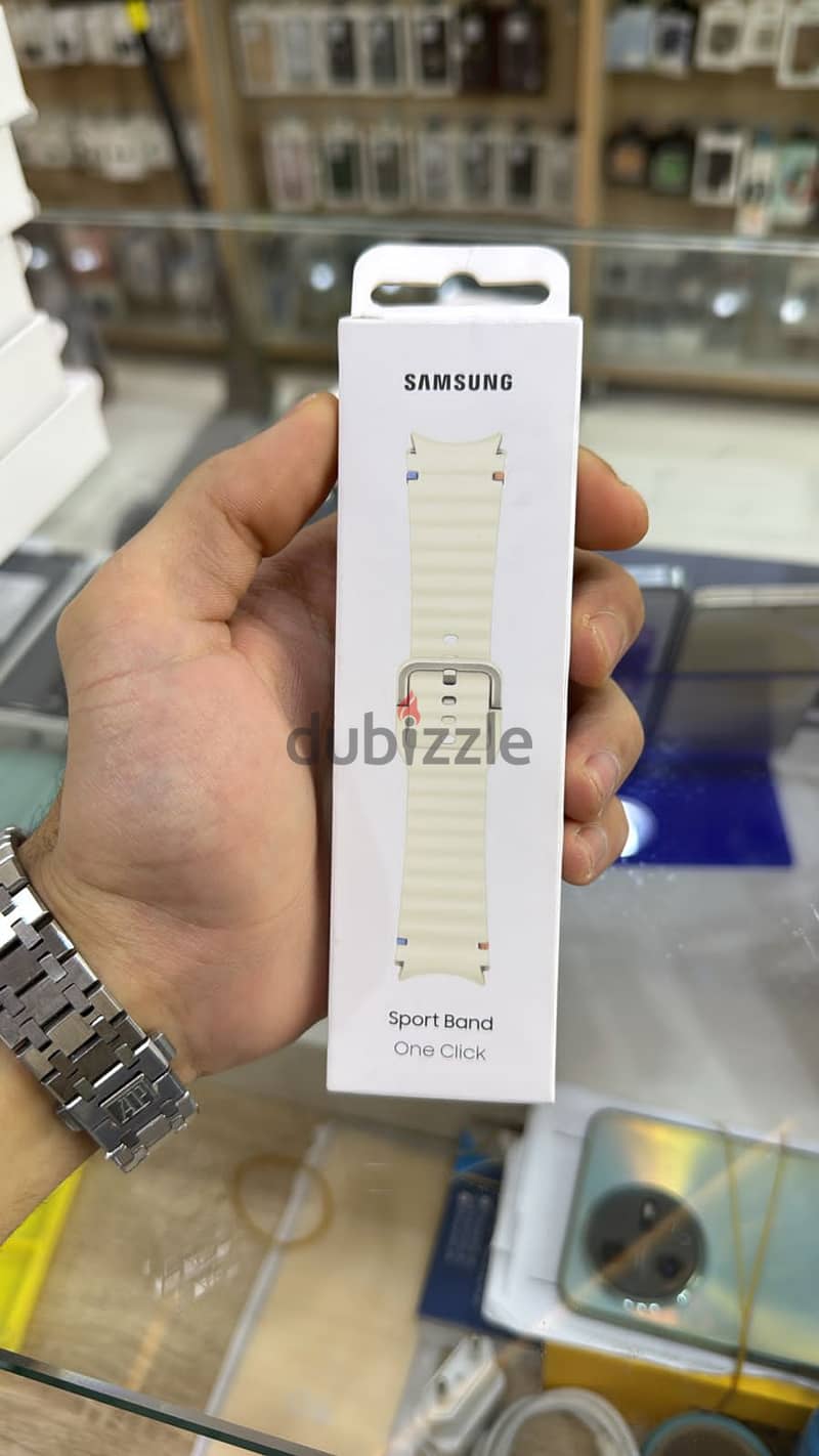 Samsung sport band one click cream 0