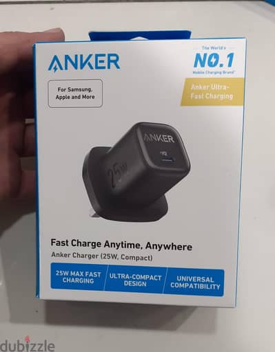 Anker Charger 25w Black