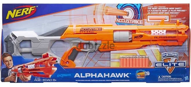 SALE 10% OFF: Nerf Ner Accustrike Alphahawk Action