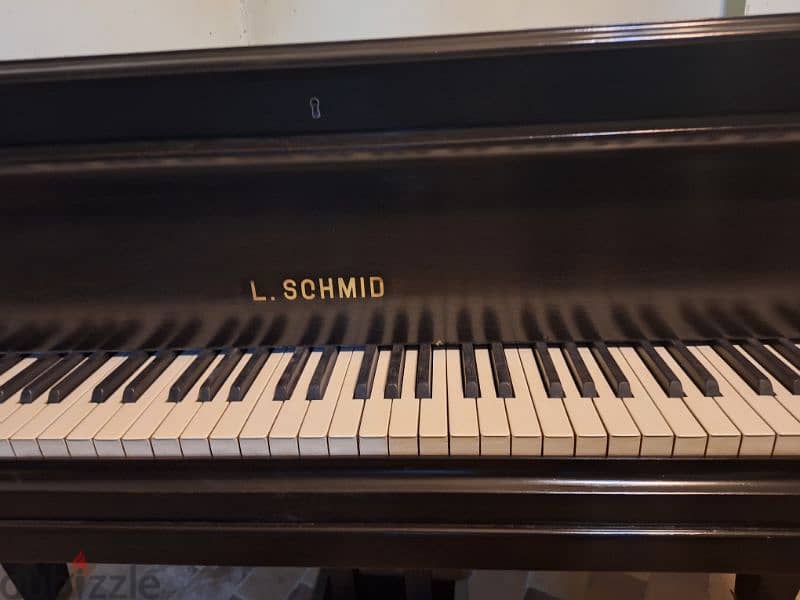 piano L. schmind baby grand Germany tuning warranty 1