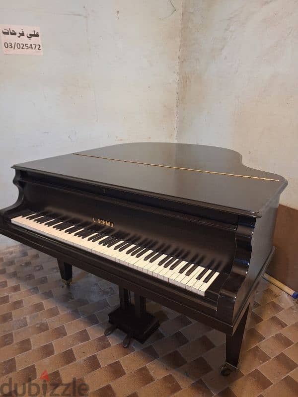 piano L. schmind baby grand Germany tuning warranty 5