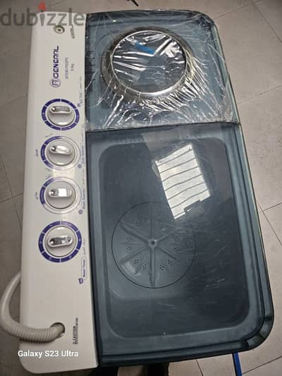 new washing machine 2 tubes غسالة حوضين جديدة