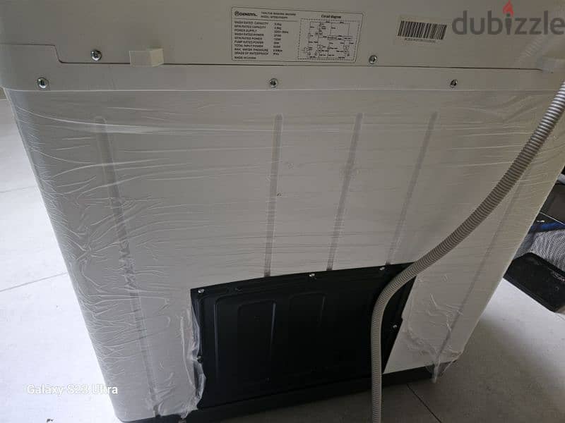 new washing machine 2 tubes غسالة حوضين جديدة 2