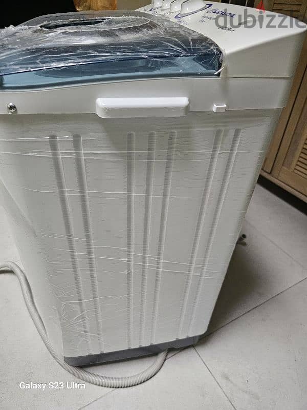 new washing machine 2 tubes غسالة حوضين جديدة 3