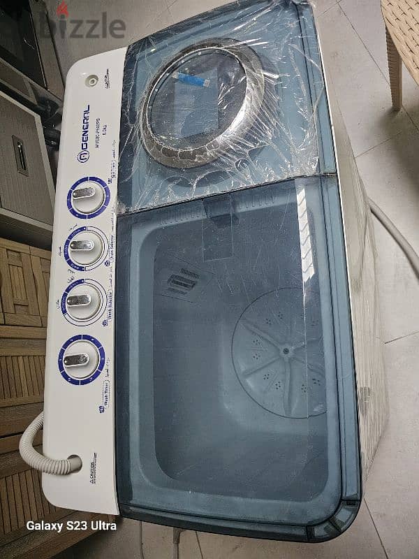 new washing machine 2 tubes غسالة حوضين جديدة 5