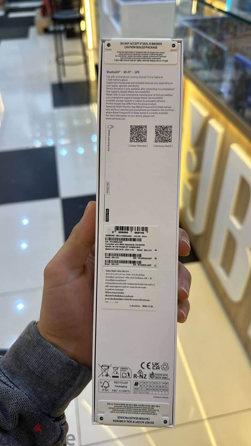 Samsung galaxy watch 7 44mm silver 1