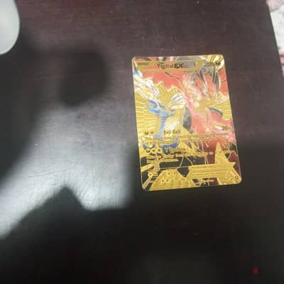 Pokemon card (golden card)