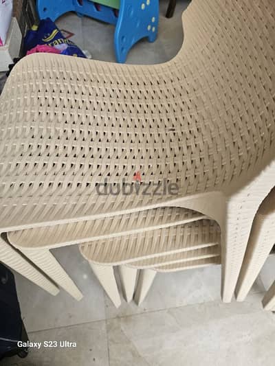 chairs beige كراسي مطبخ