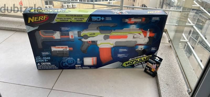 NERF Modulus ECS Motorised Blaster which is modifiable in many ways! 1