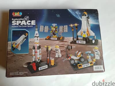 space explorer lego 477 pieces