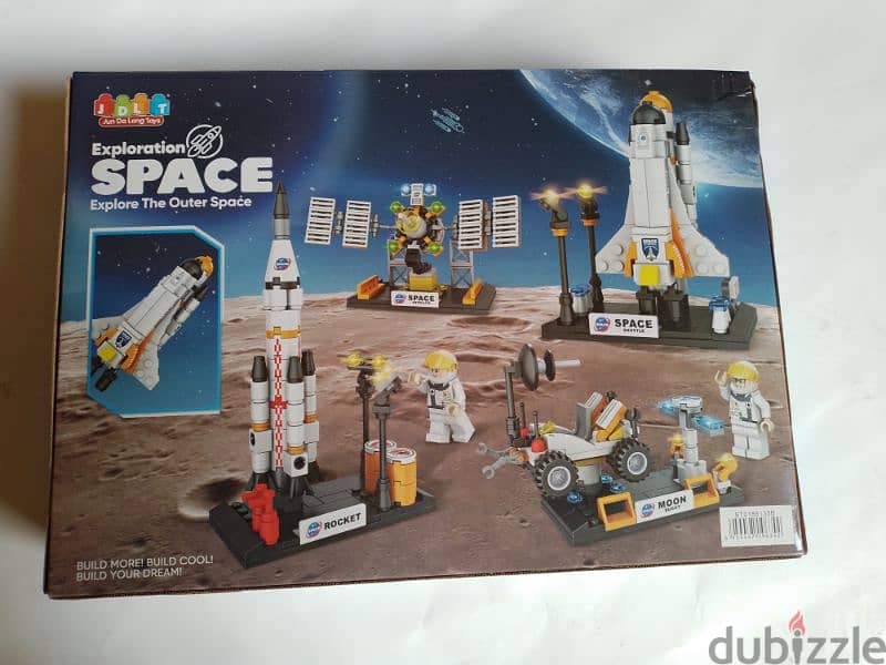 space explorer lego 477 pieces 0