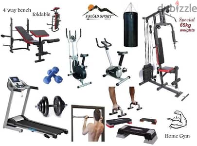 Bench Dumbbells Home Gym treadmill and more used and new 03027072 GEO