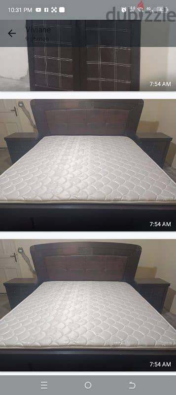 Used bedroom set in excellent condition 3