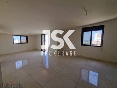 L13988-Roof Apartment with a Nice View for Sale in Batroun