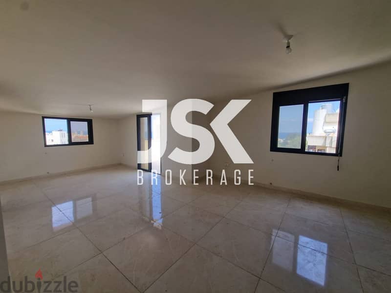 L13988-Roof Apartment with a Nice View for Sale in Batroun 0