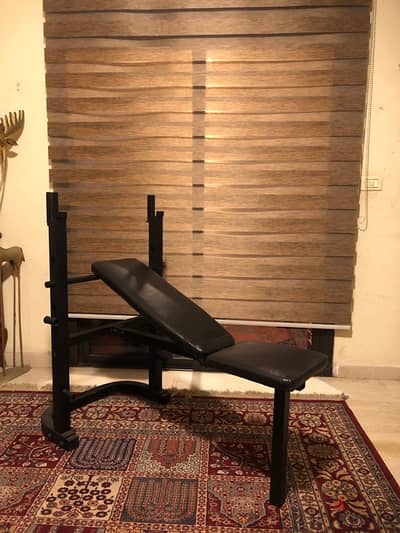 Adjutable bench + Rack (ONLY 85$)