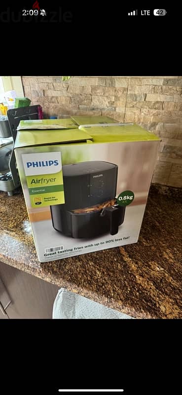 (not used) Philips Air Fryer 0.8KG 4.1L 1400W HD9200