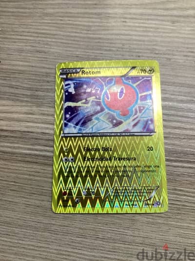 very good condition and very rare Rotom 2015 Pokémon