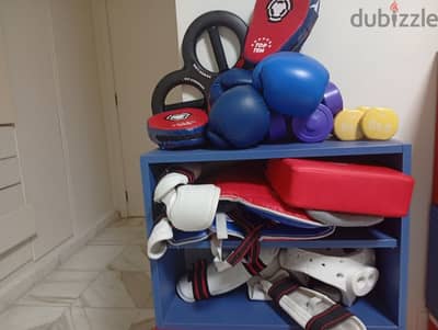 gym ,boxing , tekwando, martial arts equipment everything