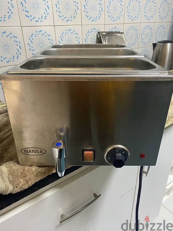 bain marie. تبقي الطعام حار لوقت طويل 1