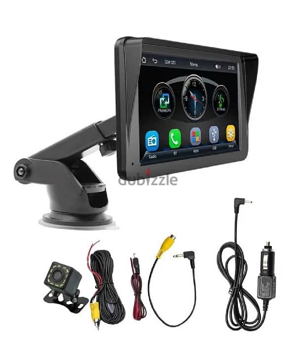 7 inch Portable Wireless Carplay & Android Auto 1