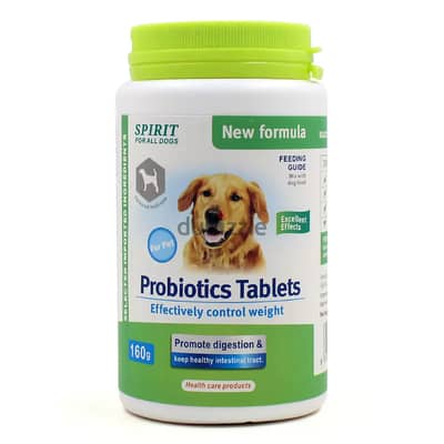 Spirit For All Dogs: Probiotics Tablets