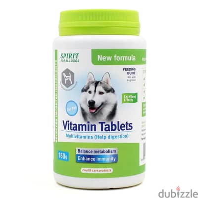 Spirit For All Dogs: Vitamin Tablets