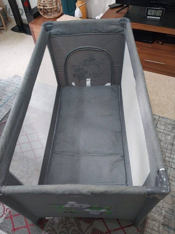 as new Baby Cot NOEMI 2 Layers Plus Lorelli Premium 1