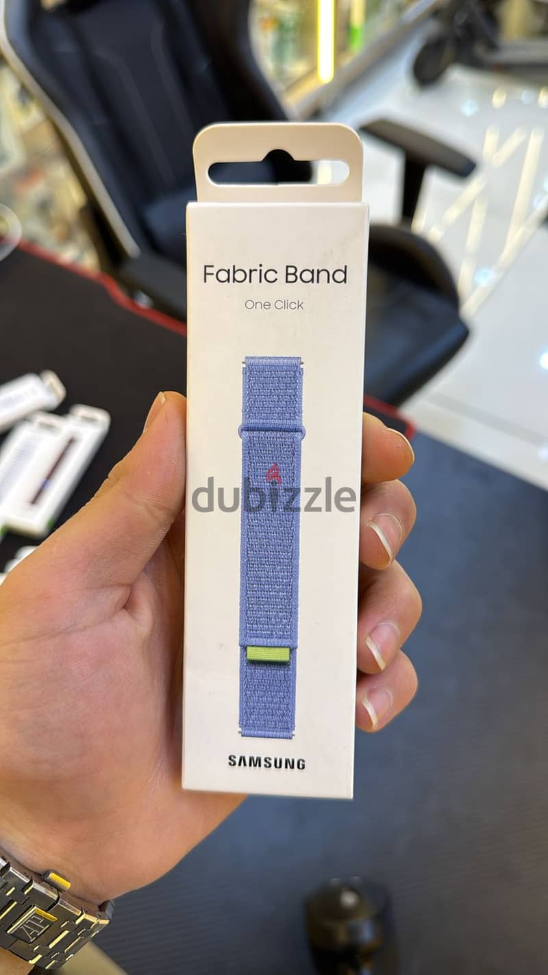 Samsung Fabric Band One Click blue 0