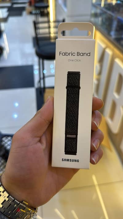 Samsung Fabric Band One Click black Exclusive & new offer