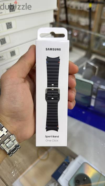 Samsung sport band one click dark gray