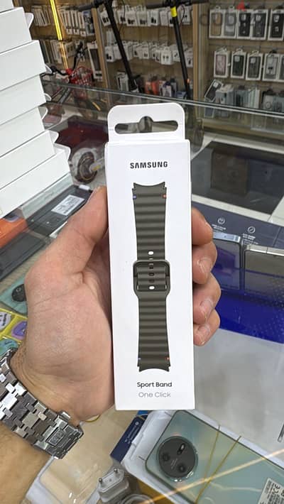 Samsung sport band one click green