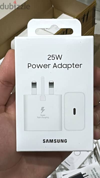 Samsung 25w pd adapter usb-c 3 pin white exclusive & best price