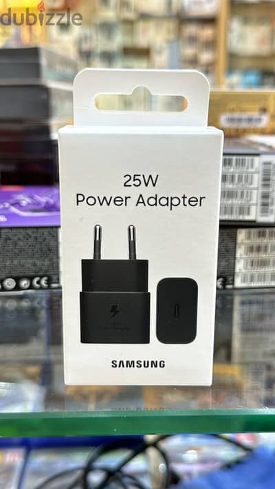 Samsung 25w pd adapter usb-c 2 pin black great & original price