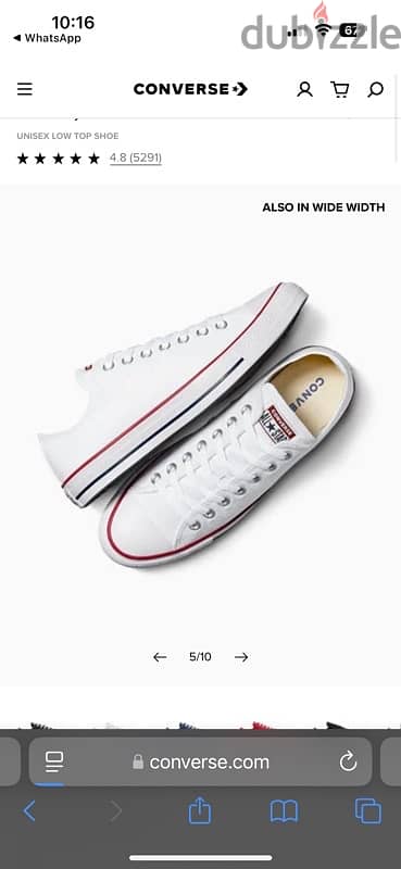 Converse Chuck Taylor Low Top Original 1