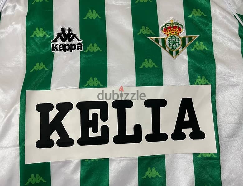 Real Betis 97/98 new home kit 2