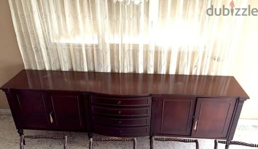 Mahogany solid wood buffet for dining room