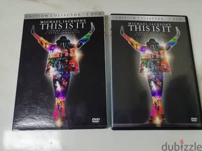 Michael Jackson - This is it - 2 dvds