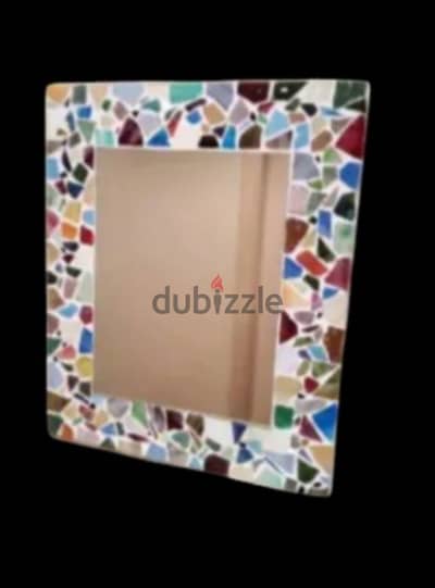 Handmade mosaic mirror