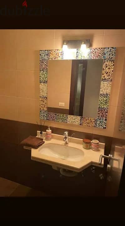 Handmade mosaic mirror