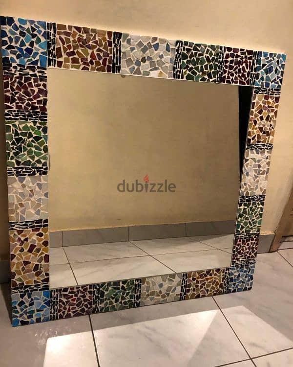 Handmade mosaic mirror 1