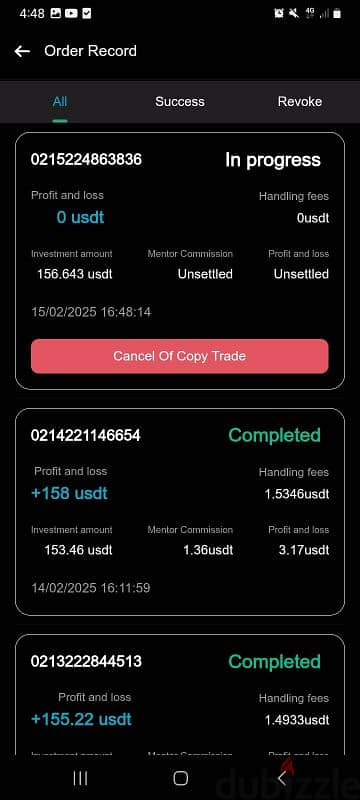 Crypto grp copy trade 0 risk 1