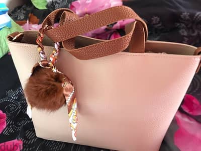 beige bag