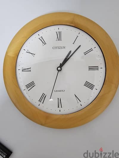 Wooden clock