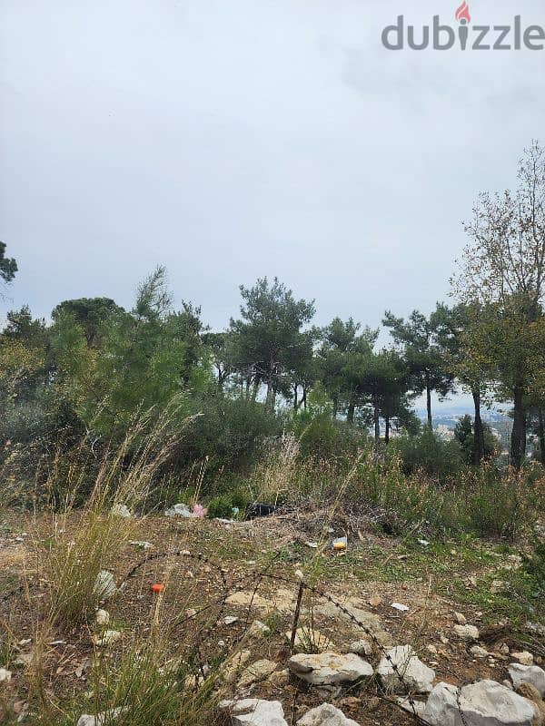 land for sale in broumana أرض للبيع في برمانا 1