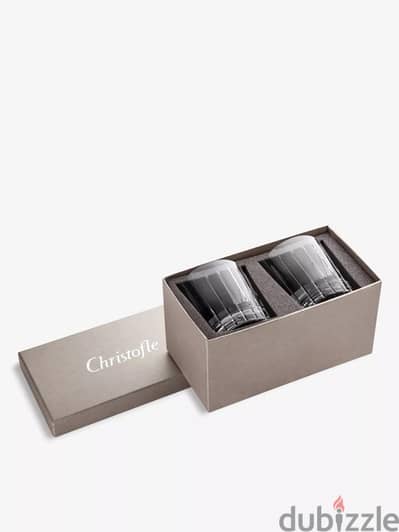 Christofle Iriana Whisky Glasses